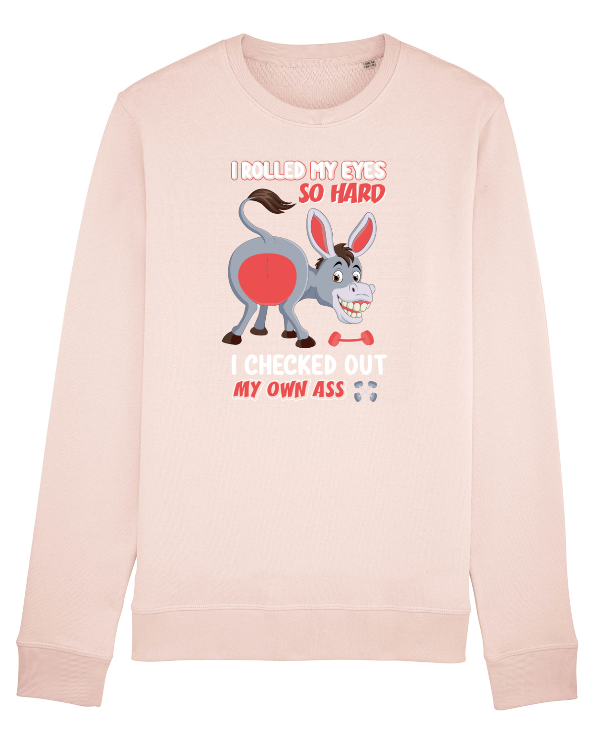 Bluză mânecă lungă Unisex Rise Candy Pink
