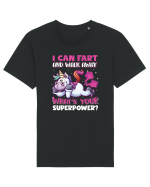 Funny Unicorn Superpower Tricou mânecă scurtă Unisex Rocker