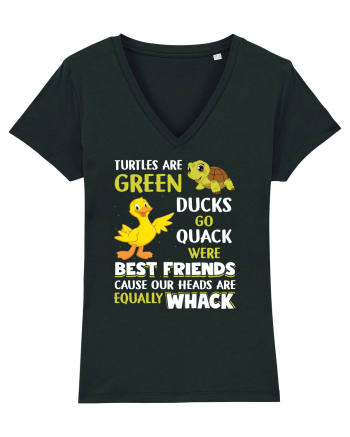 Turtles And Ducks Black