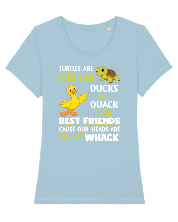 Turtles And Ducks Sky Blue