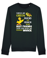 Turtles And Ducks Bluză mânecă lungă Unisex Rise