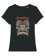 Paranormal Investigations Tricou mânecă scurtă guler larg fitted Damă Expresser