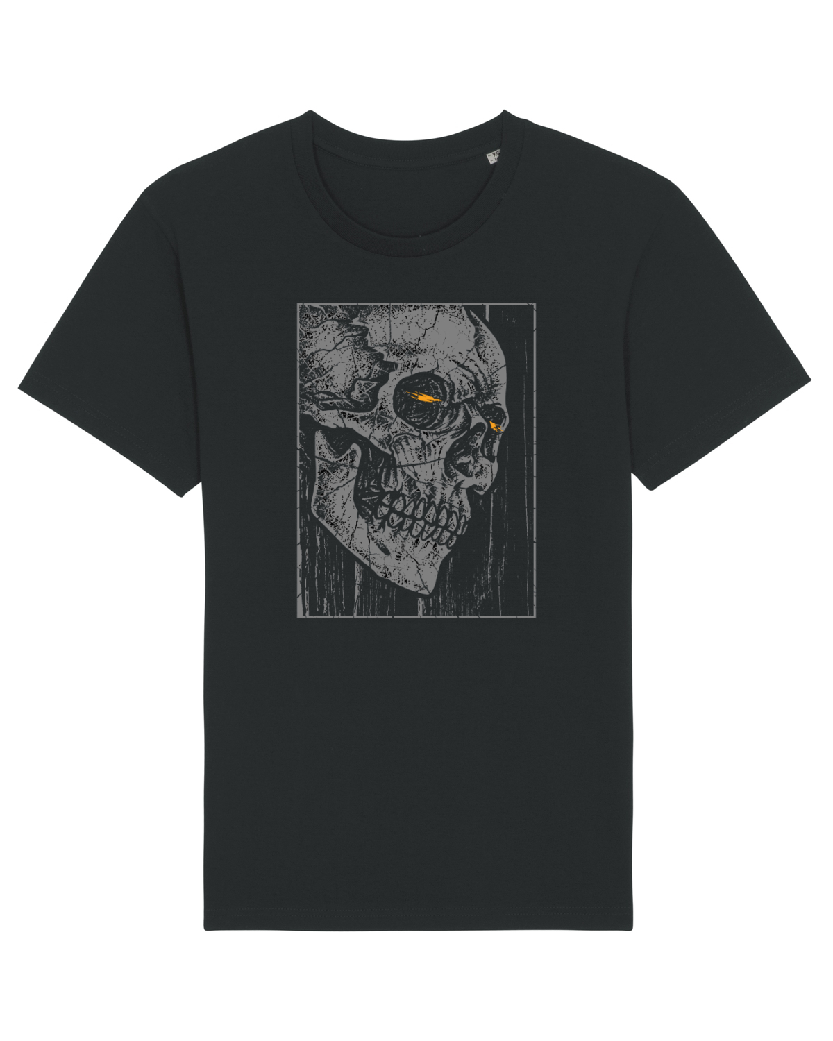 Tricou mânecă scurtă Unisex Rocker Black