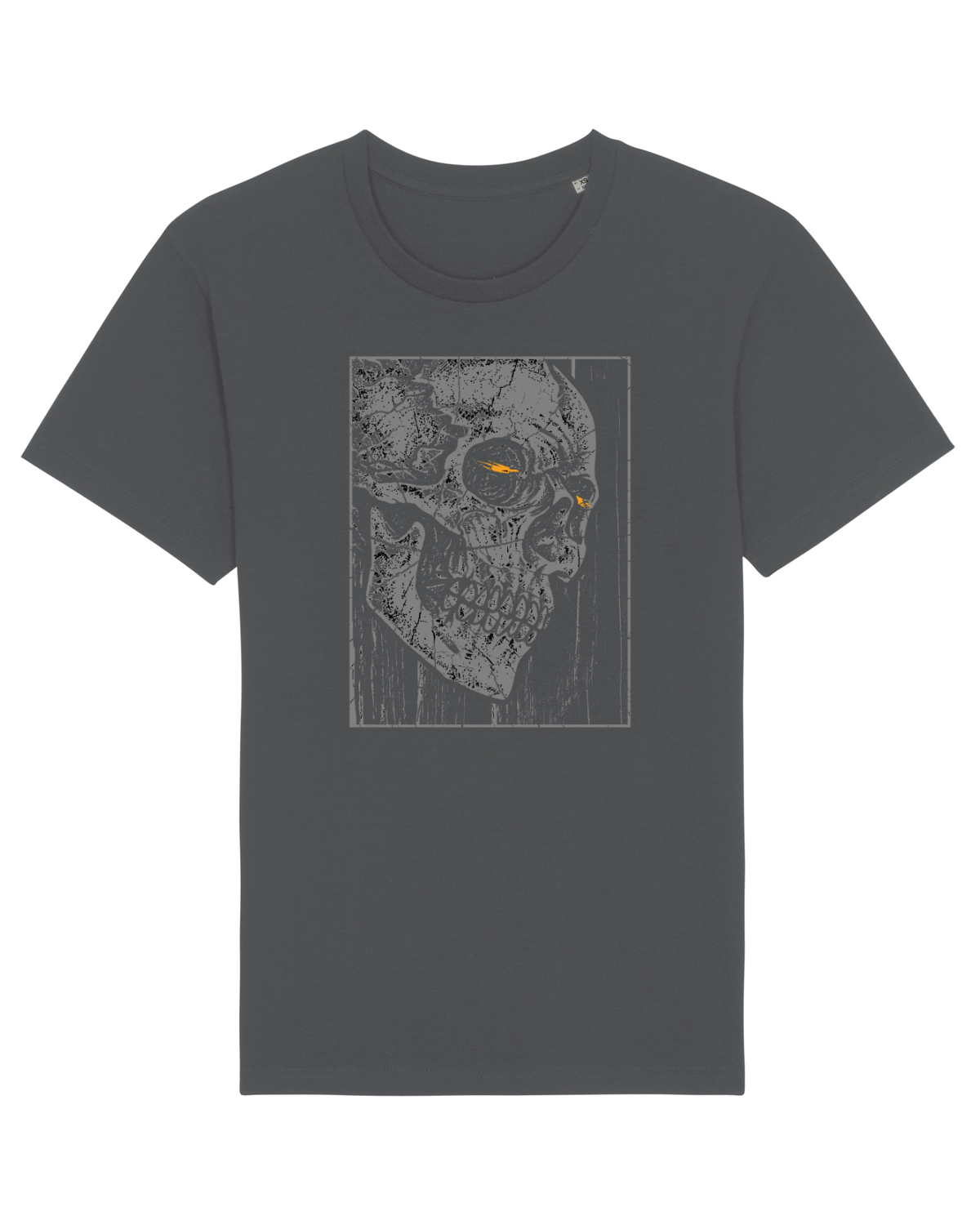 Tricou mânecă scurtă Unisex Rocker Anthracite