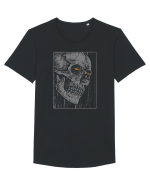 Flames Tricou mânecă scurtă guler larg Bărbat Skater