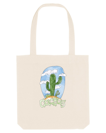 Summer Breeze - Watercolor Cactus Natural