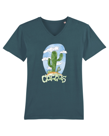 Summer Breeze - Watercolor Cactus Stargazer
