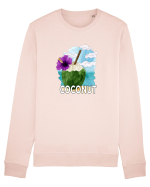 Summer Breeze - Watercolor Nucă de Cocos Bluză mânecă lungă Unisex Rise