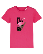 Summer Breeze - Watercolor Flamingo Tricou mânecă scurtă  Copii Mini Creator