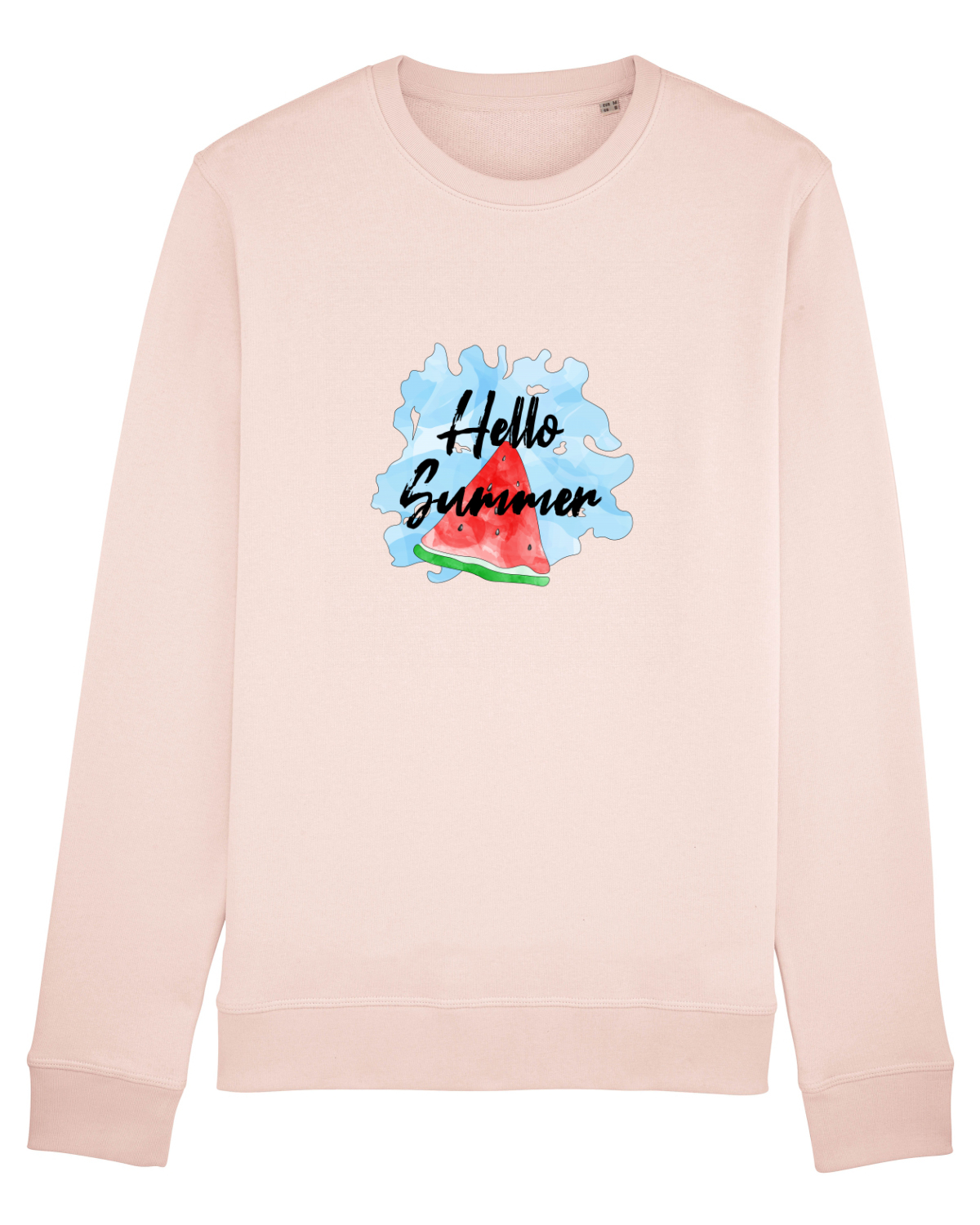 Bluză mânecă lungă Unisex Rise Candy Pink