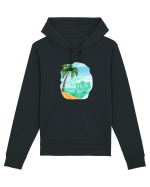 Summer Breeze - Watercolor  Wave (Val) Hanorac Unisex Drummer