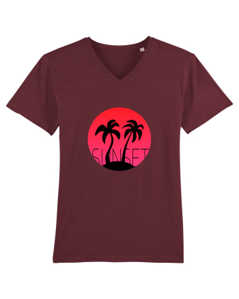Summer Breeze - Gradient Sunset (Apus) Burgundy