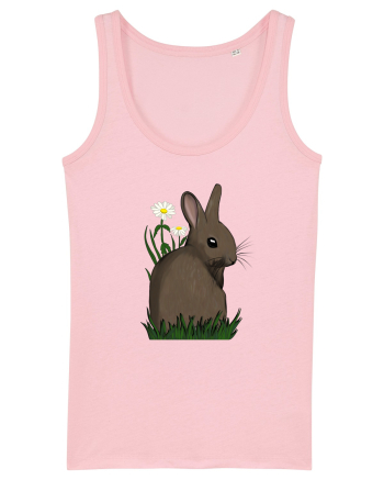 Iepuraș printre flori  Cotton Pink