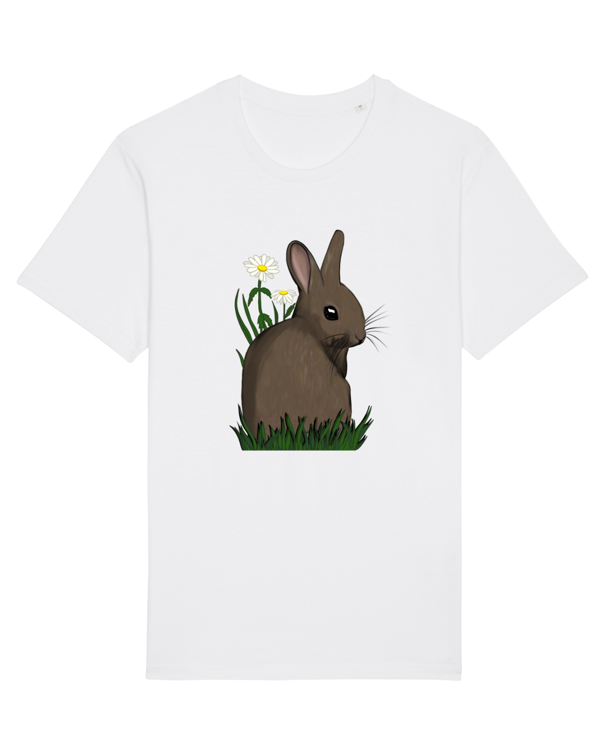 Tricou mânecă scurtă Unisex Rocker White