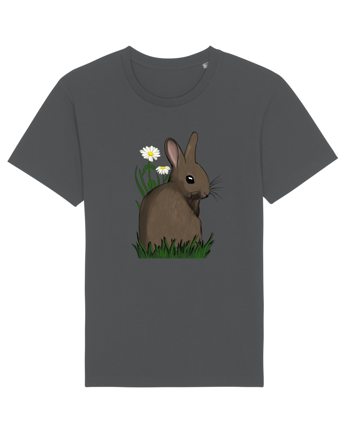 Tricou mânecă scurtă Unisex Rocker Anthracite