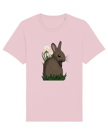 Iepuraș printre flori  Cotton Pink