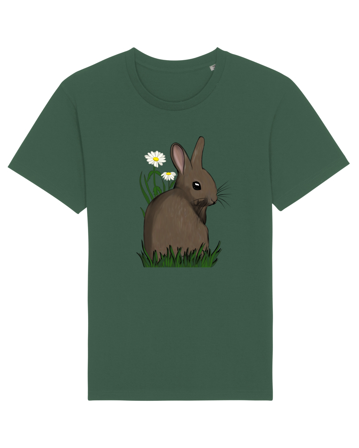 Tricou mânecă scurtă Unisex Rocker Bottle Green