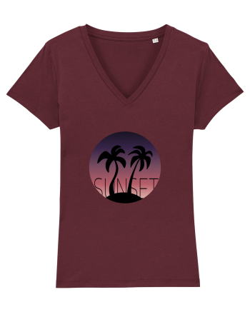 Summer Breeze - Gradient Dusk (Apus) Burgundy