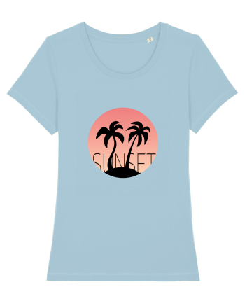 Summer Breeze - Gradient Pink Sunset (Apus Roz) Sky Blue