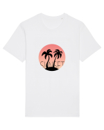 Summer Breeze - Gradient Pink Sunset (Apus Roz) Tricou mânecă scurtă Unisex Rocker