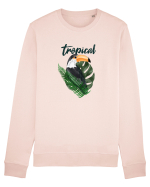 Summer Breeze - Watercolor Toucan (Tucan) Bluză mânecă lungă Unisex Rise