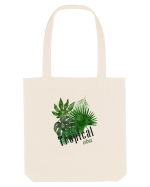 Summer Breeze - Watercolor Tropical Leaves (Frunze Tropicale) Sacoșă textilă