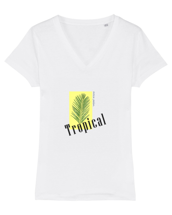 Summer Breeze - Tropical (areca palm) White