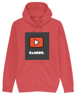 Gaming Fan Design Hanorac cu fermoar Unisex Connector