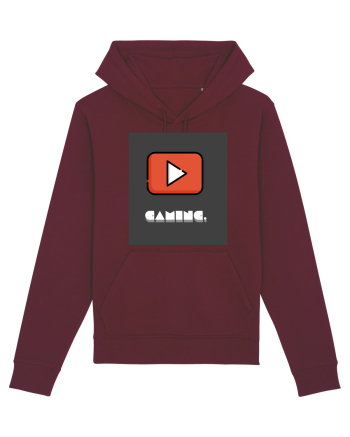 Gaming Fan Design Burgundy