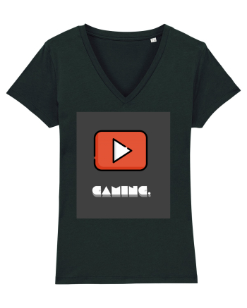 Gaming Fan Design Black