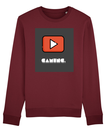 Gaming Fan Design Burgundy