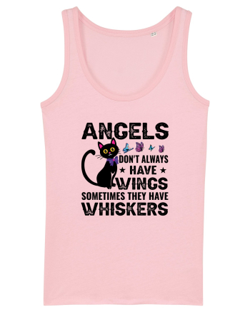 Angel Have Whiskers Cotton Pink