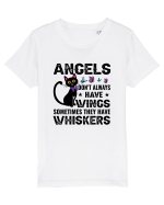 Angel Have Whiskers Tricou mânecă scurtă  Copii Mini Creator