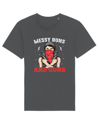 Messy Buns And Guns Anthracite