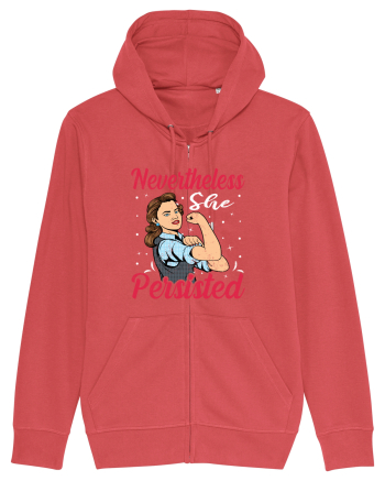 Nevertheless She Persisted Carmine Red