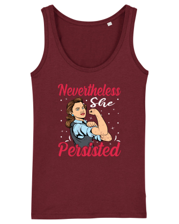 Nevertheless She Persisted Burgundy
