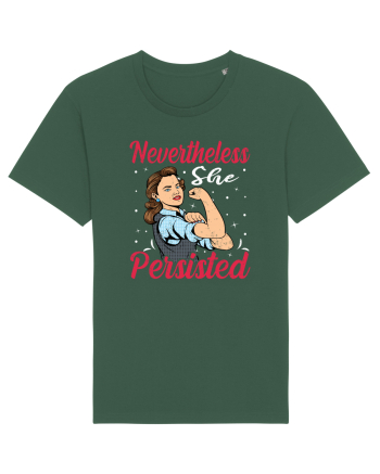 Nevertheless She Persisted Bottle Green