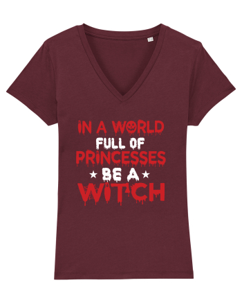 Princesses Or Witch Black Burgundy