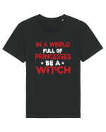 Princesses Or Witch Black Tricou mânecă scurtă Unisex Rocker