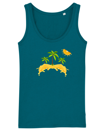 Island - Sun lemon Ocean Depth