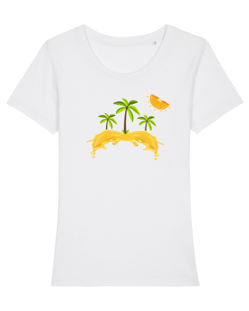 Island - Sun lemon White