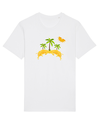 Island - Sun lemon White