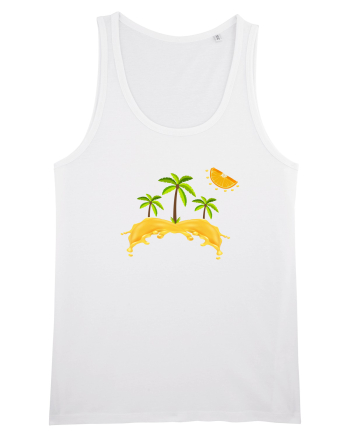Island - Sun lemon White