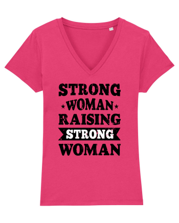 Strong Woman Raising Strong Woman Raspberry