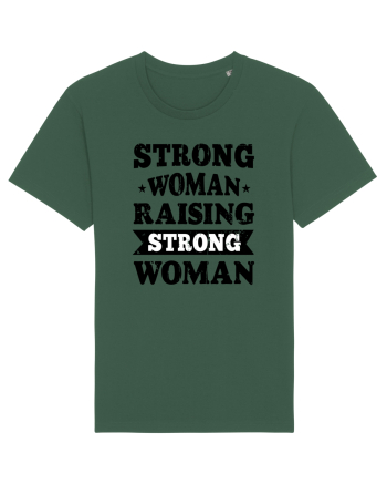 Strong Woman Raising Strong Woman Bottle Green