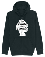 The Future Is Female Hanorac cu fermoar Unisex Connector