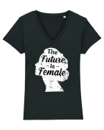 The Future Is Female Tricou mânecă scurtă guler V Damă Evoker