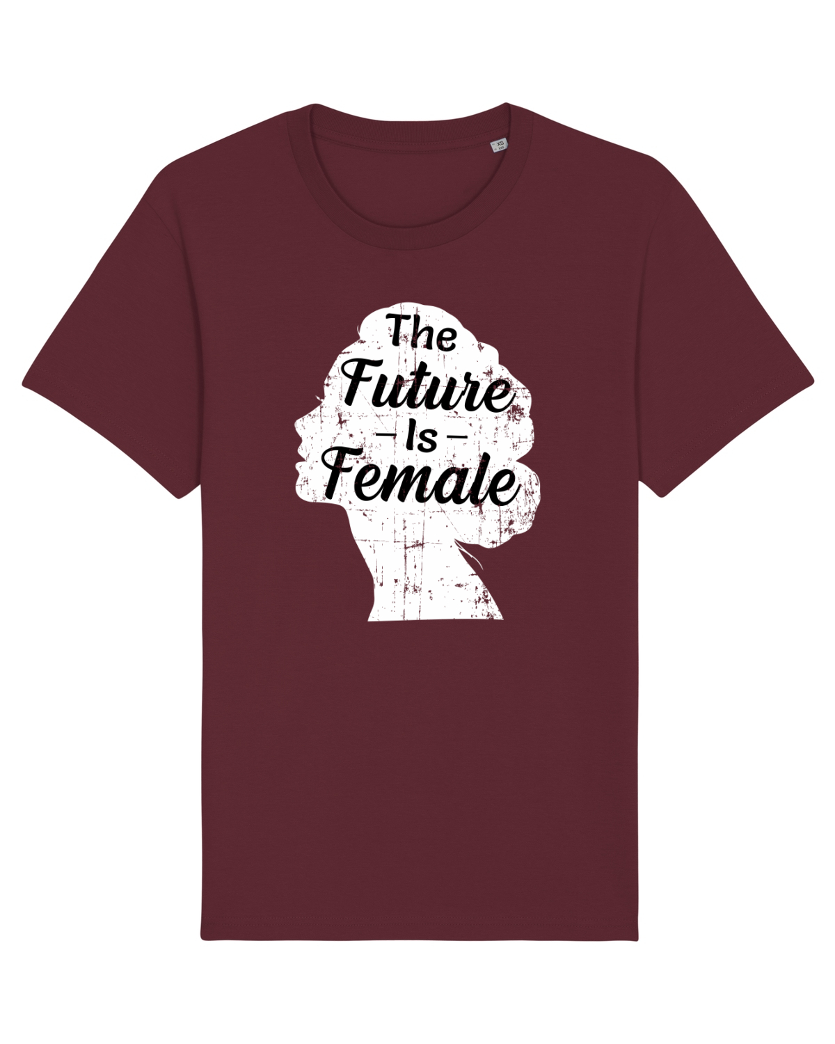 Tricou mânecă scurtă Unisex Rocker Burgundy