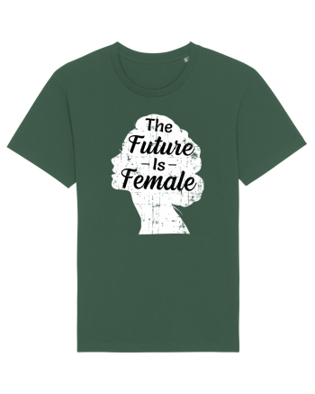 The Future Is Female Bottle Green