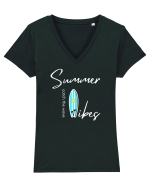 Summer Vibes Tricou mânecă scurtă guler V Damă Evoker